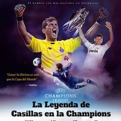 El gráfico que retrata el mito de Casillas en la Champions