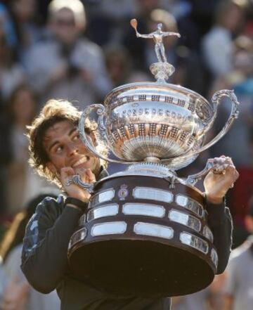 Ganó a David Ferrer por 7-6 y 7-5.