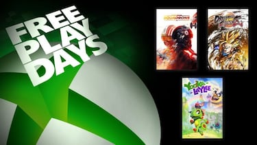 Fin de semana gratis en Xbox: Dragon Ball FighterZ, Star Wars Squadrons y Yooka-Laylee