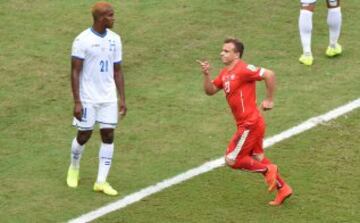 Gol de Xherdan Shaqiri 0-1.