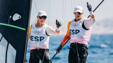 Botín y Trittel navegan a ritmo de medalla de oro