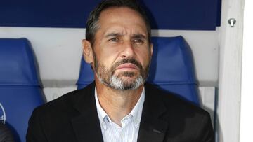 Vicente Moreno, en un partido con el Mallorca.