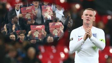 La ovación de despedida de Wembley a Wayne Rooney