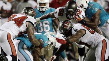La NFL estudia cambiar de fecha el Dolphins - Buccaneers