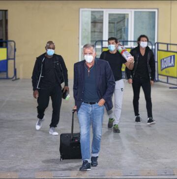 Un grupo de jugadores desde Europa, más Medina y Chaux, se unieron este lunes en la noche a la concentración el equipo nacional. Además, del técnico Carlos Queiroz.