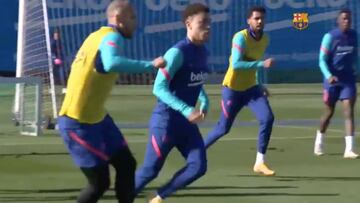 El Barça prepara los cuartos de Copa ante el Granada con Dest