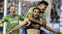 El volante uruguayo la prendi&oacute; de pierna izquierda y Seattle Sounders le dio la vuelta al marcador ante LAFC.