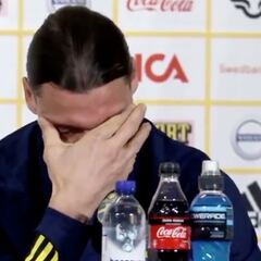 Ibrahimovic se derrumba de la emoción por su familia