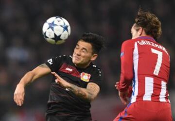 Bayer Leverkusen - Atletico Madrid: In Pictures