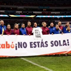 América and Barcelona show support for Jenni Hermoso