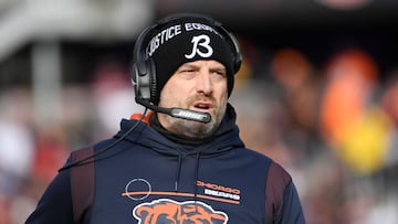 Antes de ser el head coach de los Chicago Bears, entre 2013 y 2017, Matt Nagy fue el coach de quarterbacks y coordinador ofensivo de los Kansas City Chiefs.