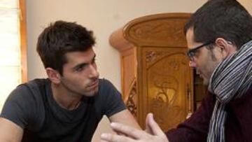<b>CONFIDENCIAS. </b>Jaime Alguersuari compartió su visión más privada con el enviado especial de AS.