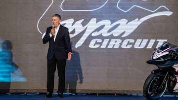 Aspar es un símbolo de Valencia y anima a su gente desde Malasia.