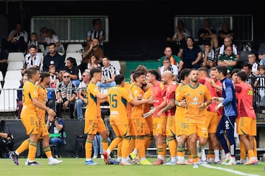 Agus Medina, el pichichi inesperado ante un Córdoba reconocible