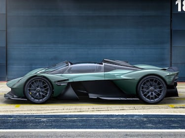 Aston Martin Valkyrie Spider: un súper auto convertible híbrido con más de 1,100 hp