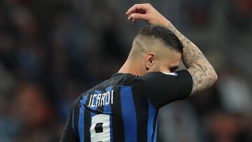 Icardi, pendiente de su futuro.