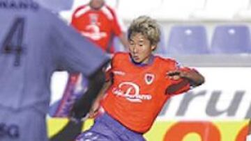 <b>LEE CHUN SOO. </b>La velocidad del coreano, arma del Numancia.