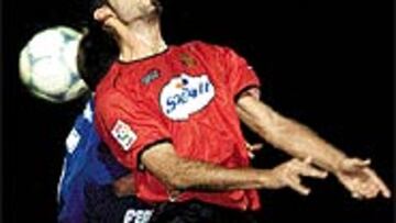 <B>MAL SABOR</B>. La suerte se alió con el Mallorca, que apeó ayer a la Gramenet.