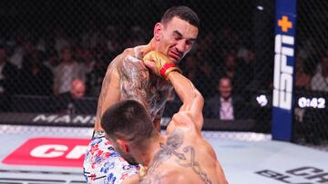 Topuria no impresionó a Holloway: “No sentí nada loco”