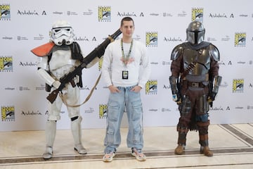 El actor y director Eduardo Casanova en la presentacin de la San Diego Comic-Con.  