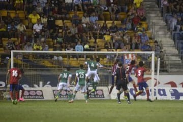 1-0. Giménez marcó el primer tanto.