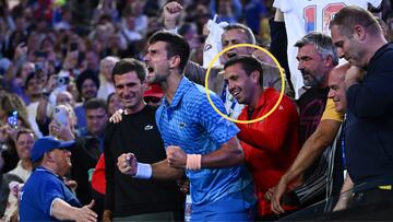 ¿Quién es el español del equipo de Novak Djokovic?