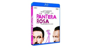 La película en Blu-Ray de la Pantera Rosa