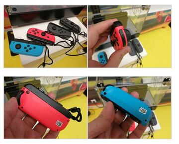 Los Joy-Con, los mandos independientes acoplables que suponen la gran baza y el concepto de Switch