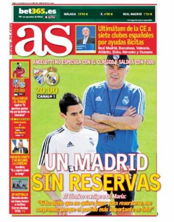 Las portadas de AS de marzo