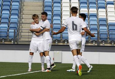 Real Madrid Castilla beat La Roda 6-1 and win their group