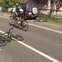 Malori, desafortunado: caída y fractura de clavícula