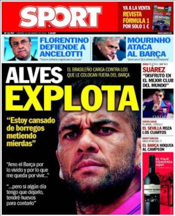 Portadas de la prensa deportiva