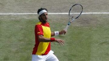 Ferrer y Feliciano perdieron la chispa y también el bronce