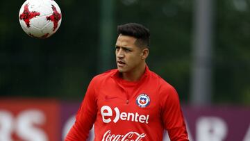 Alexis y Bravo vuelven a entrenar con normalidad