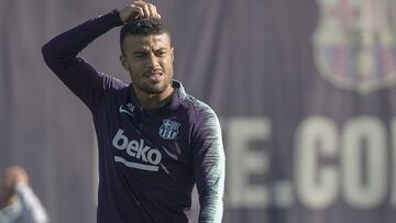 Rafinha reaparece en la sesión de la tarde tras quedarse en el gimnasio por la mañana