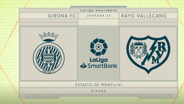 Resumen del Girona vs Rayo Vallecano de LaLiga SmartBank