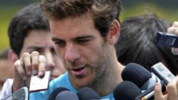 Del Potro: "Con fe, tal vez podamos dar la sorpresa"