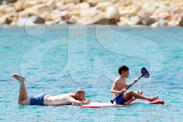 Zidane y su familia disfrutan del sol de Ibiza