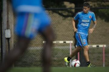 La Selección entrenó durante una hora y media. El trabajó se enfocó en lo físico.