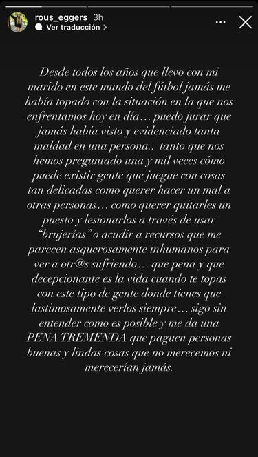 “Jamás me había tocado ver algo así en el mundo del fútbol; querer quitarle el puesto a través de brujería”