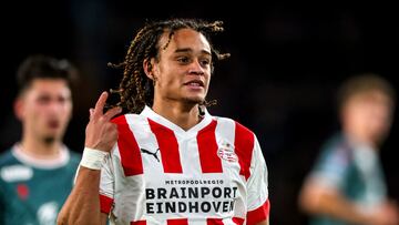 Xavi Simons, con el PSV.