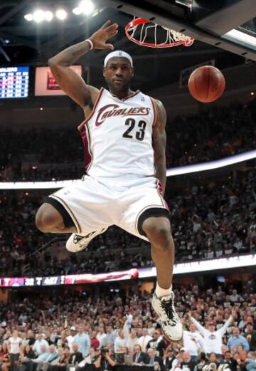 LeBron James con los Cleveland Cavaliers en 2009.