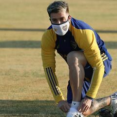 La felicidad de los jugadores de Boca por volver a entrenar