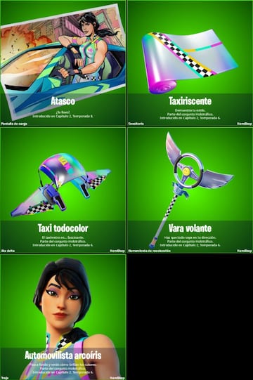 Lista de recompensas gratis de Recomienda a un Amigo en Fortnite