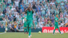 Carvalho, tras ser cambiado en un partido.