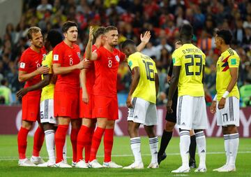 Partidazo en Moscú. Colombia empató al final y logró llevar el partido al alargue 