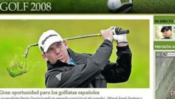 <b>EN EXCLUSIVA.</b> Los aficionados al golf podrán ver el resumen de cada jornada del Open Británico en As.com.