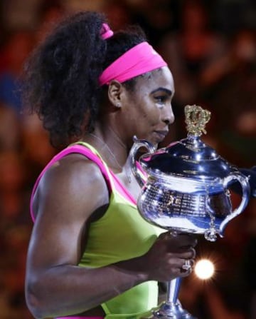 Serena Williams se quedó con el 19° título grande de su carrera, tras vencer a Maria Sharapova.