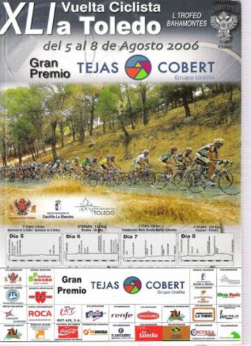 Cartel de la Vuelta a Toledo de 2006