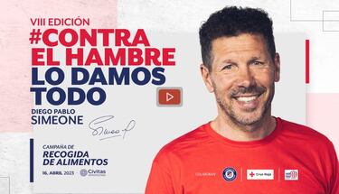 El Atlético muestra su lado más humano y solidario